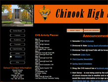 Tablet Screenshot of chinookschools.org